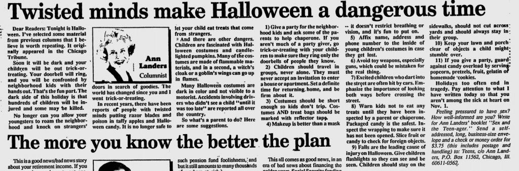 Ann Landers 1995