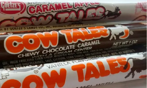 1980s Halloween Candy cow tales