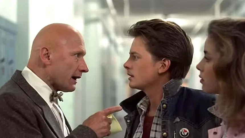 marty and strickland back to the future