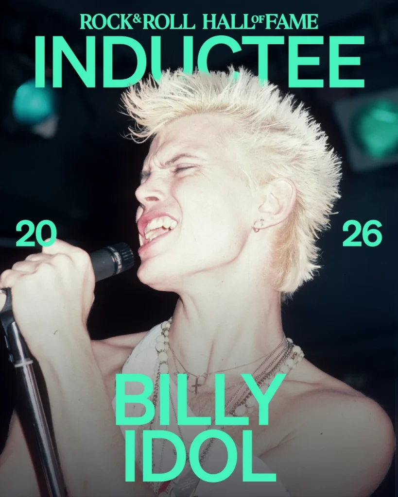2026 Inductee_Billy Idol_social 2026 Inductee_Billy Idol