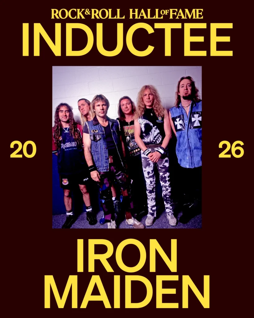2026 Inductee_Iron Maiden_social 2026 Inductee_Iron Maiden